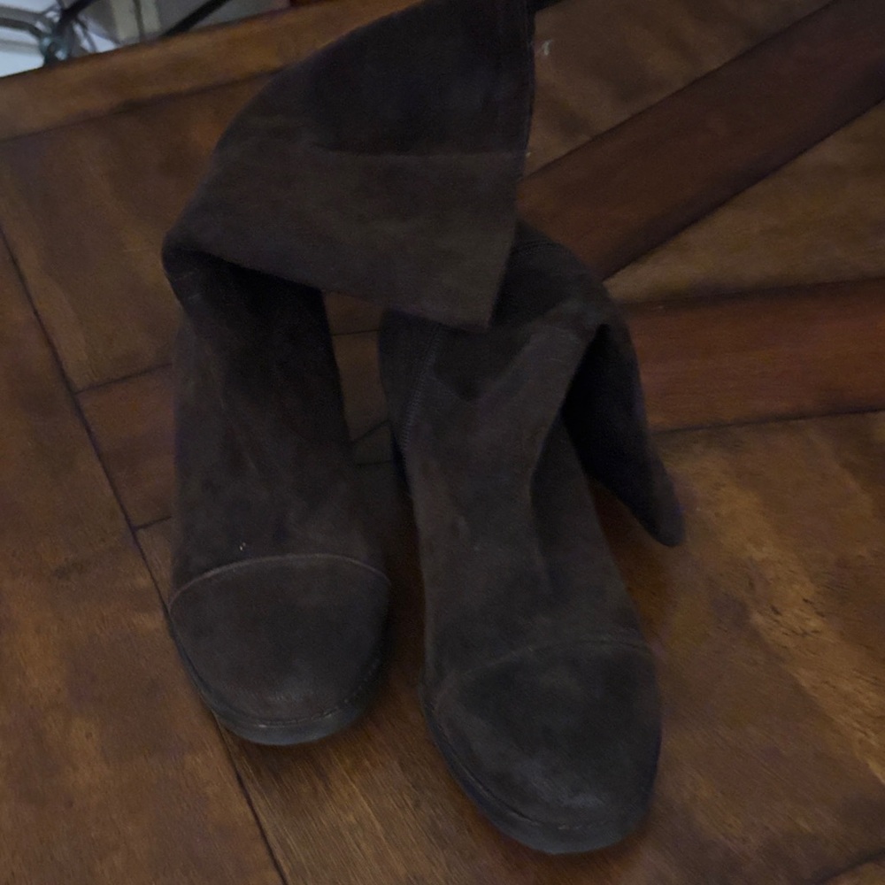 Jessica Simpson Dark Brown Heeled Boots